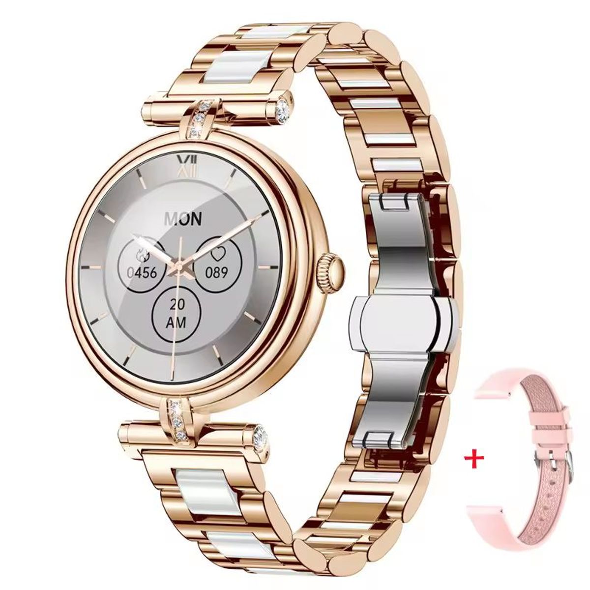 GENERICO - Smartwatch Ak62 Amoled Mujer Con Reloj Inteligente Llamadas Bluetooth