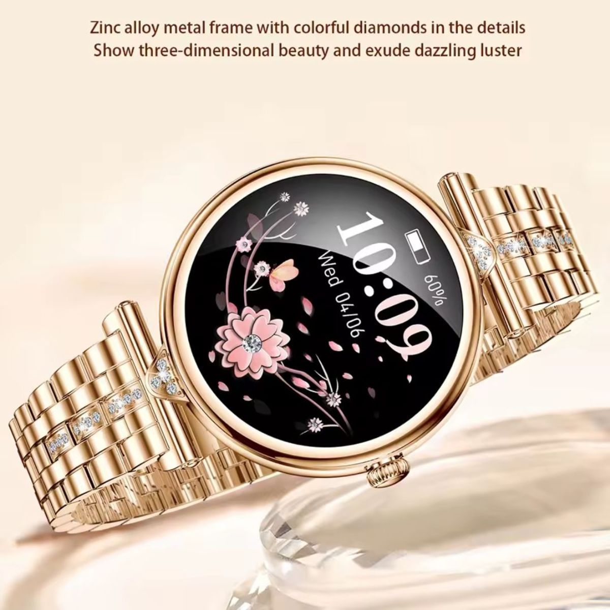 GENERICO - Smartwatch Ak62 Amoled Mujer Con Reloj Inteligente Llamadas Bluetooth