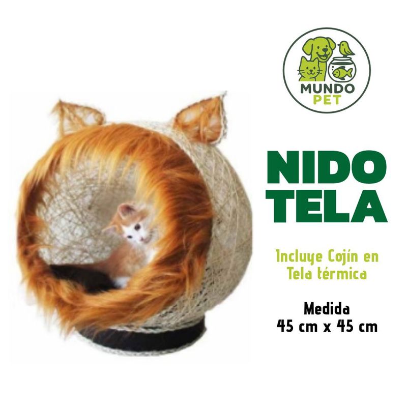 GENERICO - GIMNASIO PARA GATO NIDO DE TELA