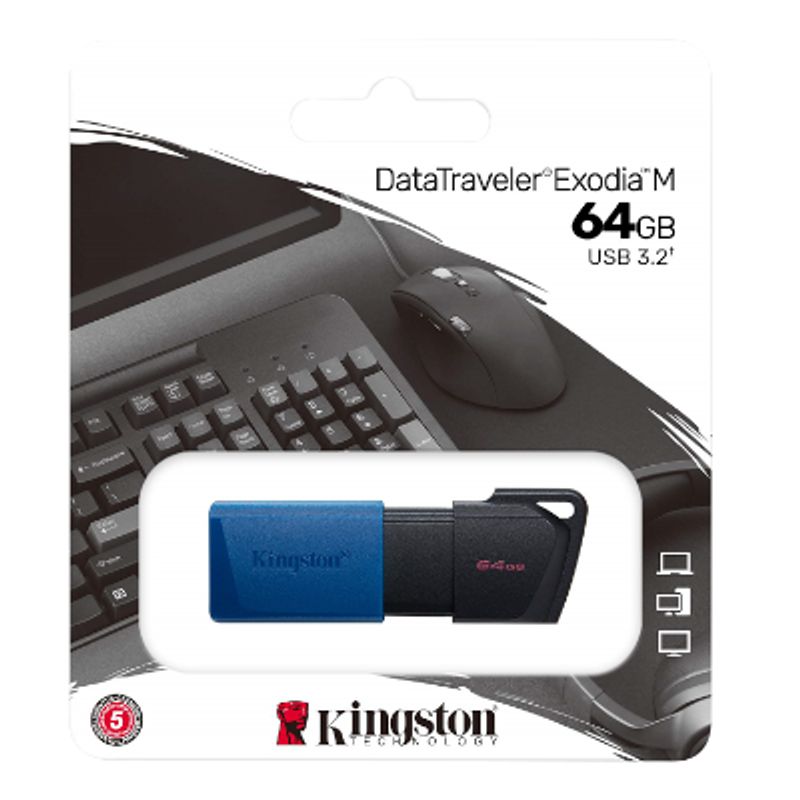 KINGSTON - Memoria USB Kingston  DataTraveler Exodia M 256GB 3.2