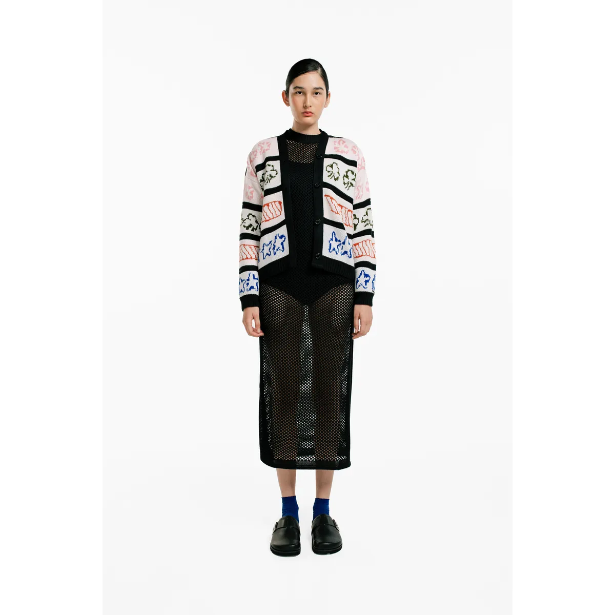 MAGLIONE - Cardigan Iconos Manga Larga Botones Mujer Cuello V