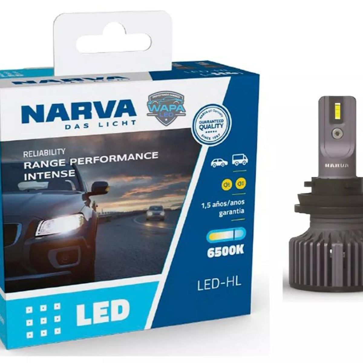 NARVA - BOMBILLO H4 LED 12 - 24v x2