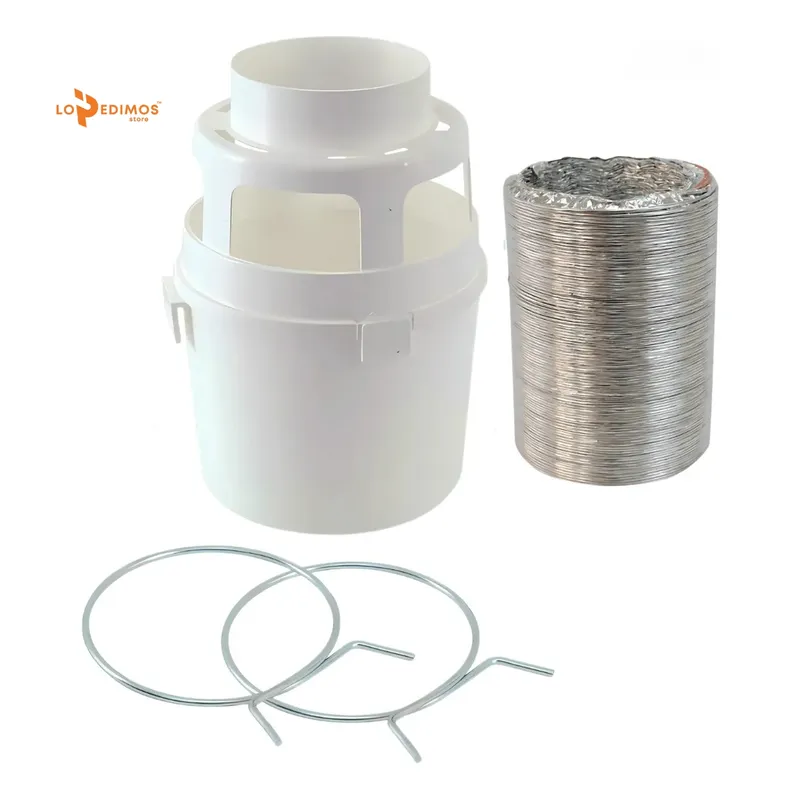 INDOOR - Ducto Para Secadora Con Recipiente Atrapa Pelusas