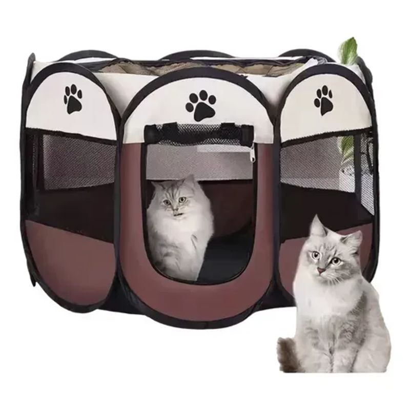 GENERICO - Corral Plegable para Mascotas perros y gatos