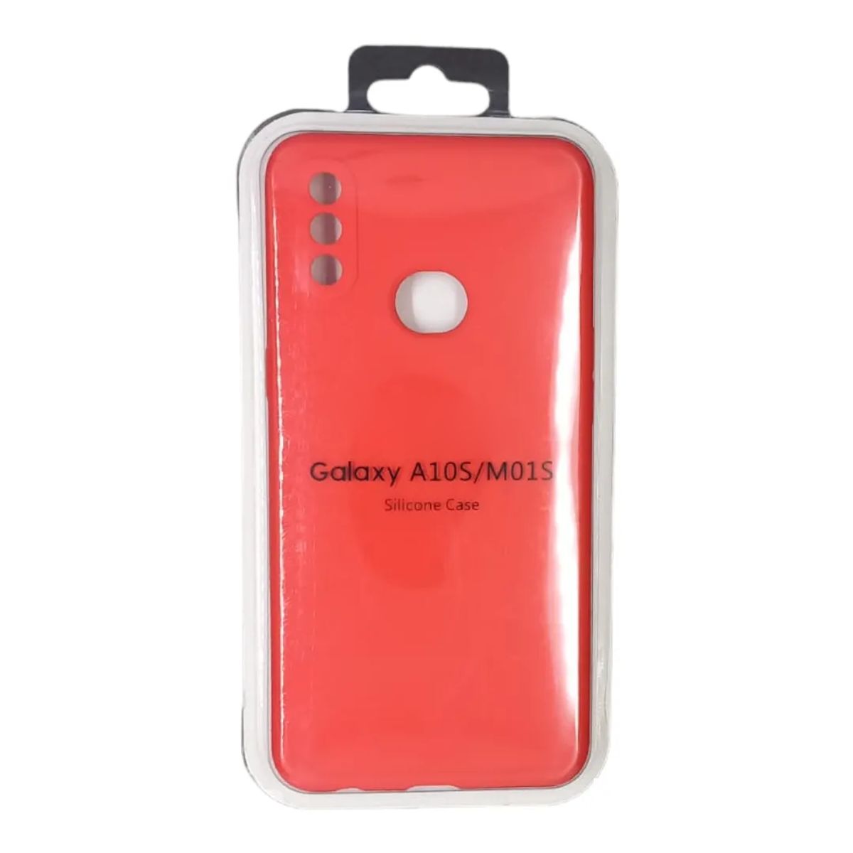 GENERICO - Forro Silicone Case compatible con Samsung A10s  M01s Rojo