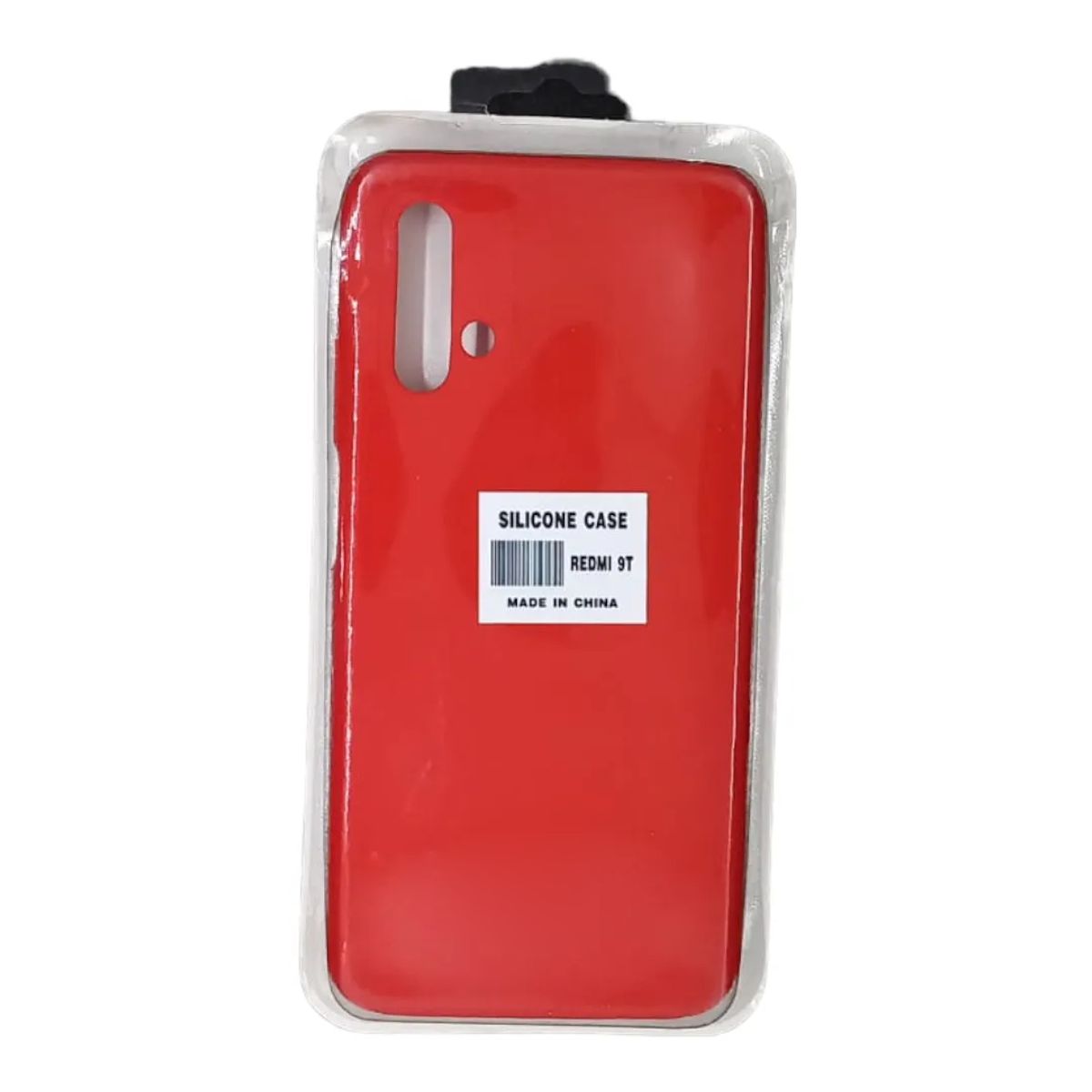 GENERICO - Forro Silicone Case compatible con Xiaomi Redmi 9t Rojo