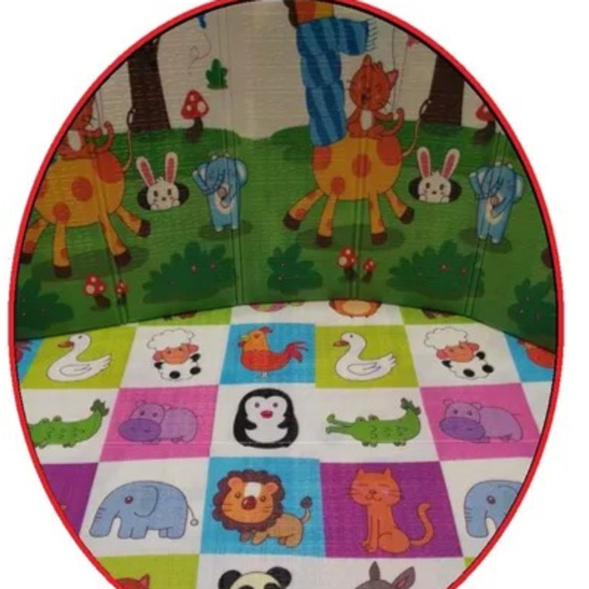 GENERICO - Tapete Plegable Gateo Bebe 2 Metros Juegos Fomi Foamy Fomy