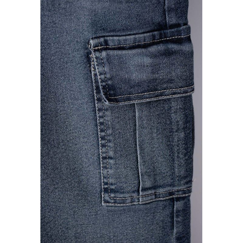 MIC - Jean de Mic con bolsillos azul medio para niño