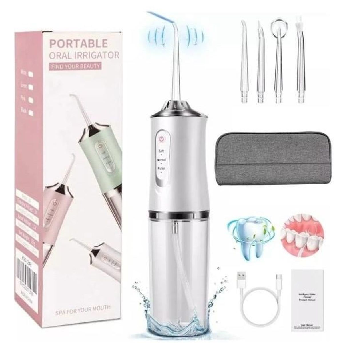 GENERICO - Irrigador oral para limpieza dental