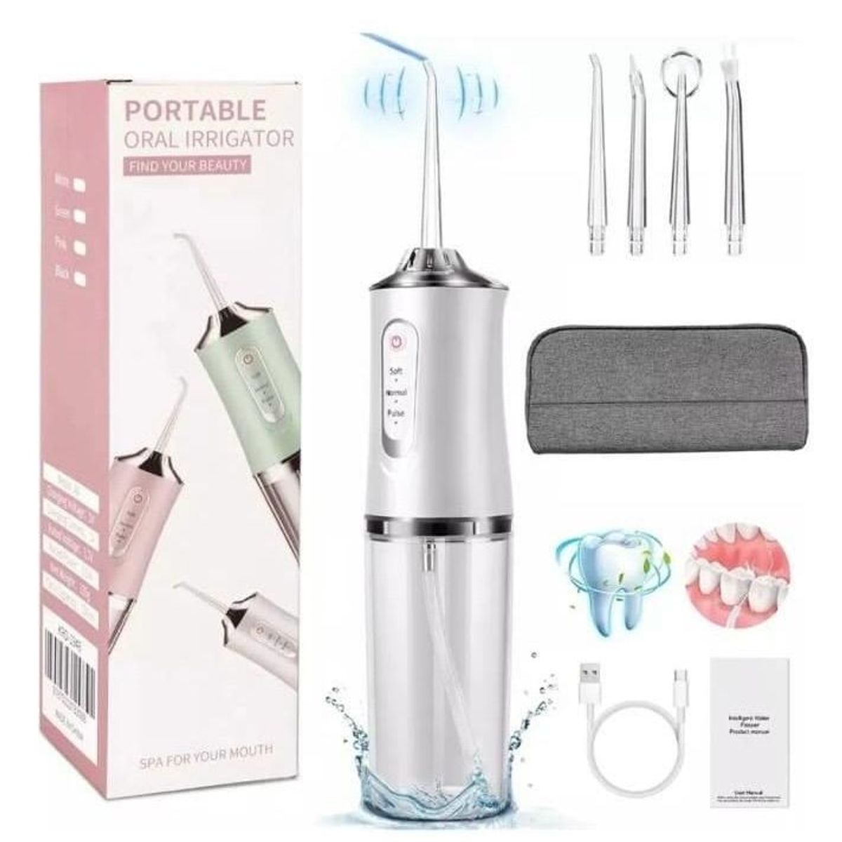 GENERICO - Irrigador oral para limpieza dental