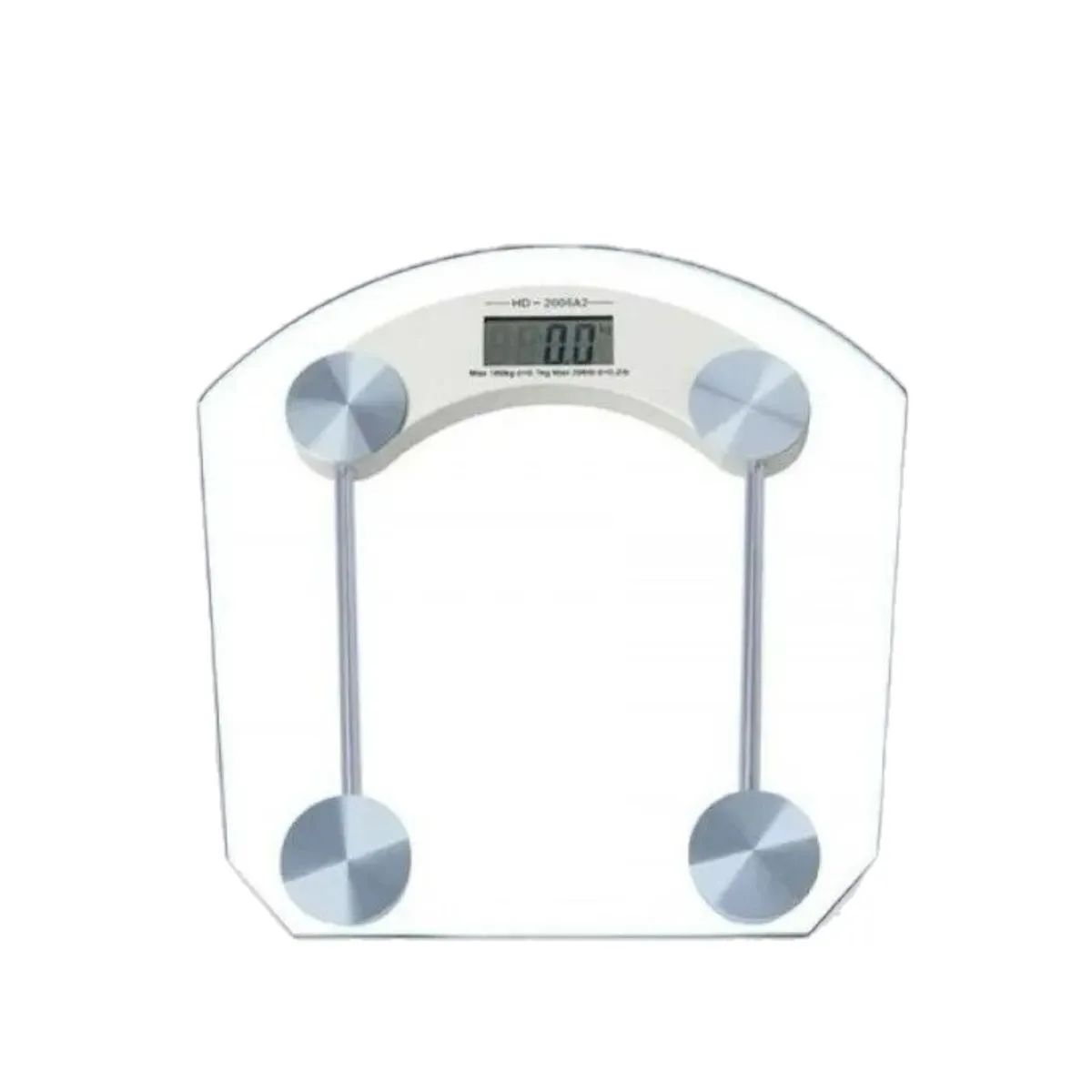 GENERICO - Báscula Digital de Vidrio Templado 180Kg