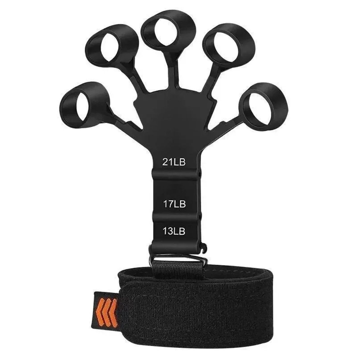 GENERICO - Ejercitador Dedos Fortalecedor Mano Ajustable Recuperación