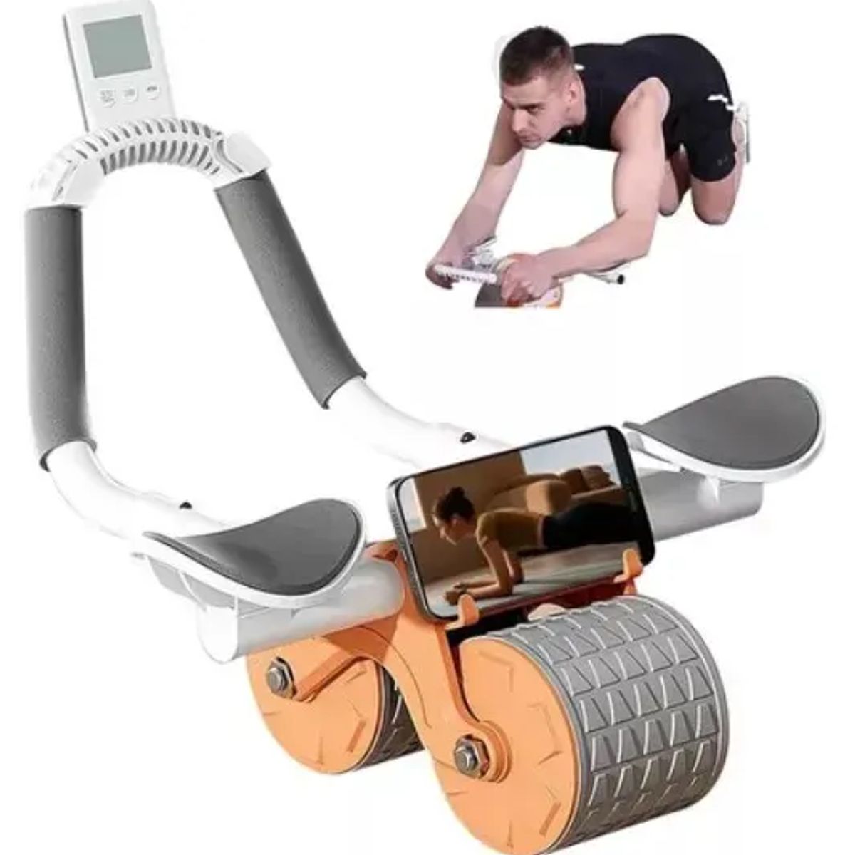 GENERICO - Rueda Abdominal De Rebote Con Sensor