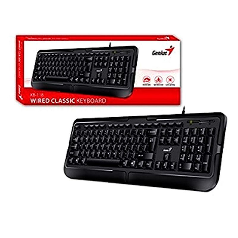 GENIUS - TECLADO GENIUS KB 116 USB