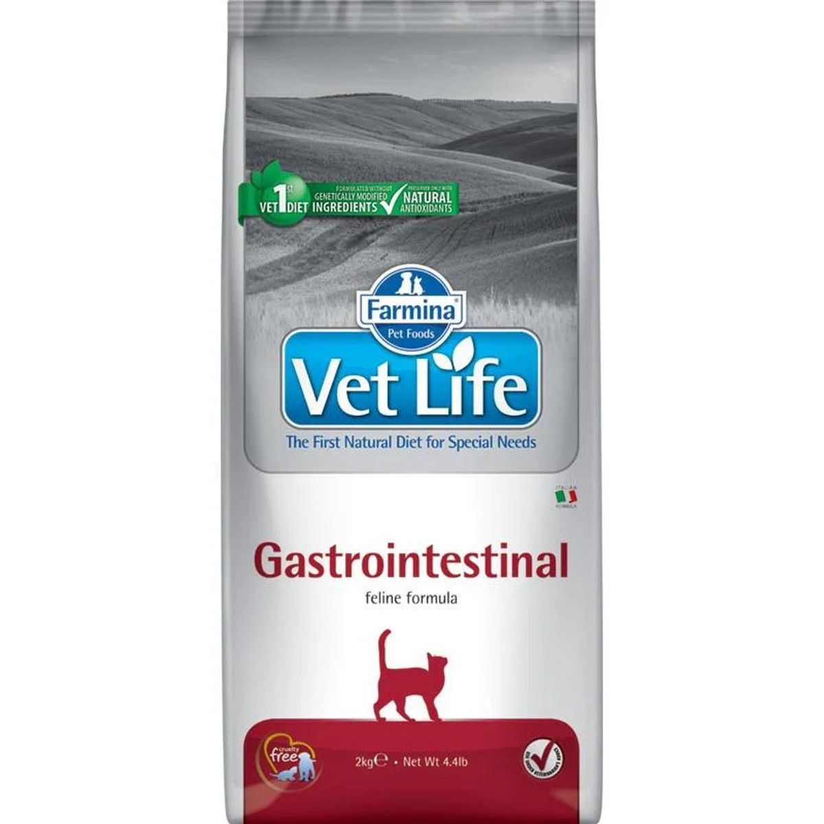 VET LIFE - Vet Life Gatos Gastrointestinal – 2 kg