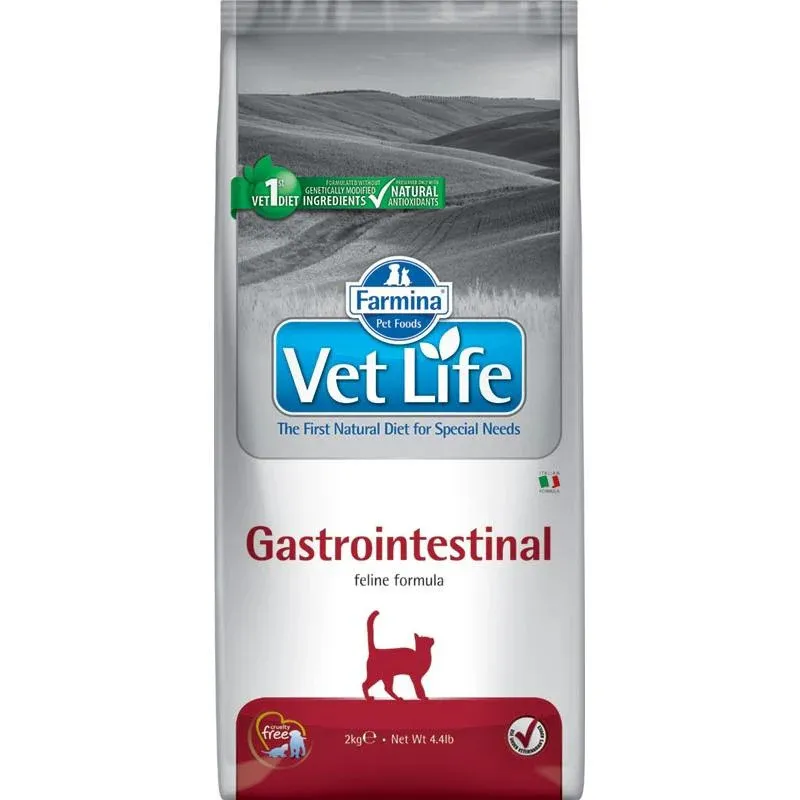 VET LIFE - Vet Life Gatos Gastrointestinal – 2 kg