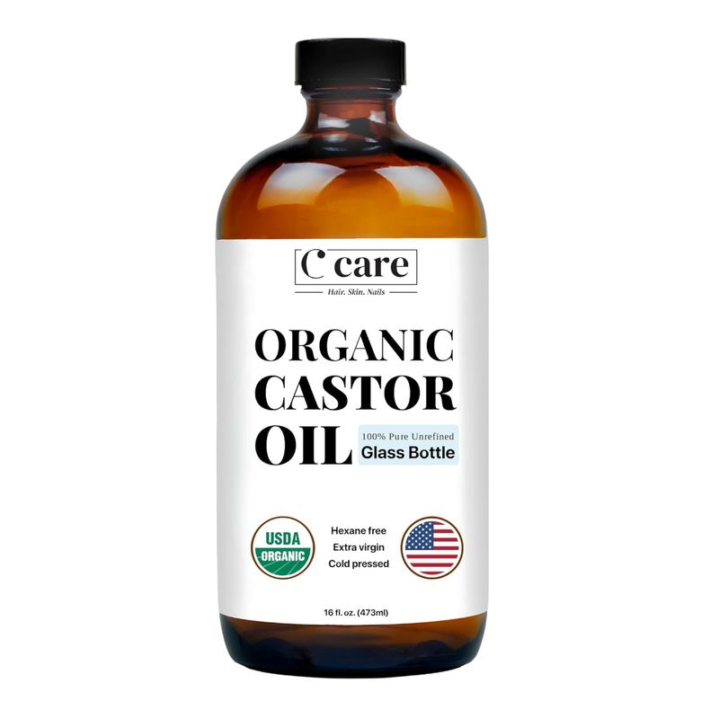 GENERICO - Aceite de ricino orgánico - Castor Oil 473Ml