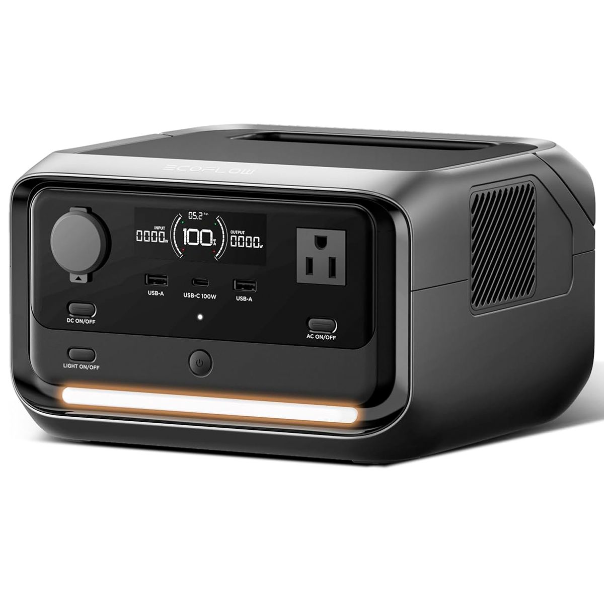 ECOFLOW - EcoFlow River 3 Plus 268 Wh Estación De Energía Portátil 600W