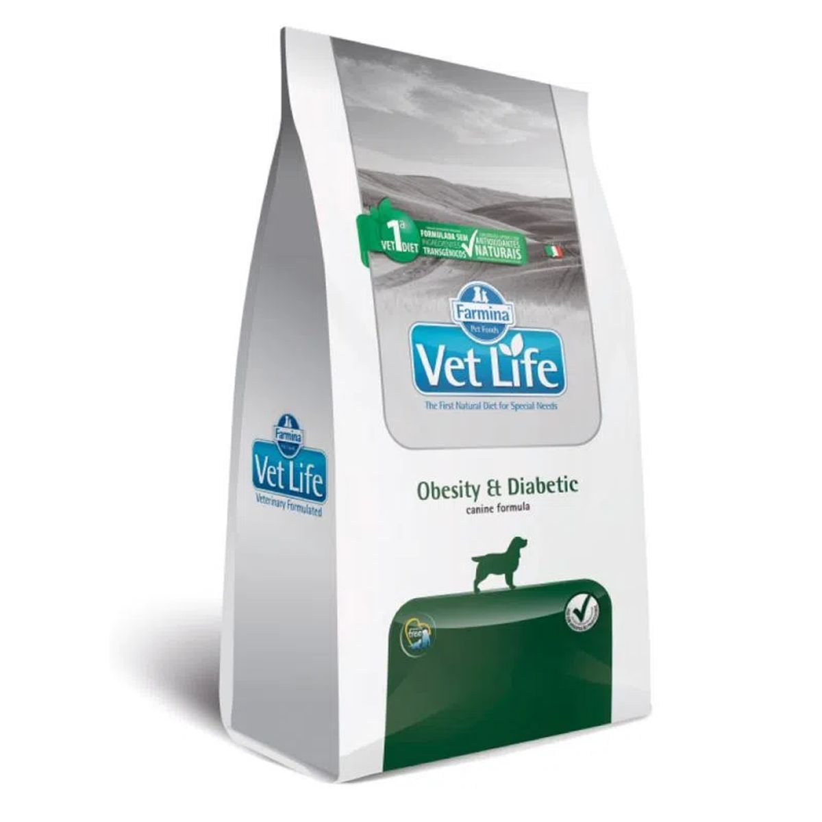 VET LIFE - Vet Life Perros Obesity & Diabetic – 2 kg