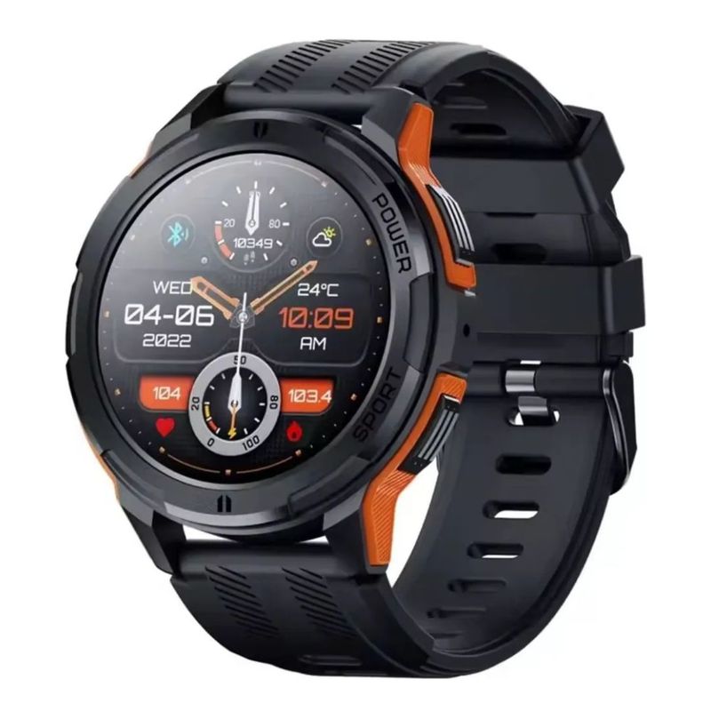 GENERICO - Smartwatch C25 Orange AMOLED HD Llamada Ejercicio Reloj Inteligente