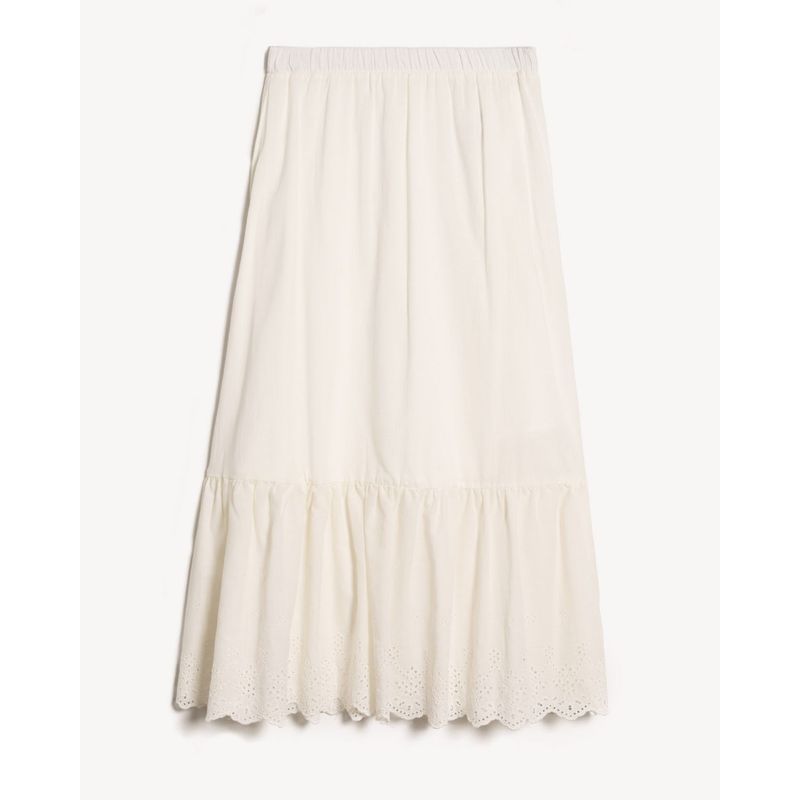 SEVEN SEVEN - Falda Para Mujer Largo Color Crudo Marca Seven Seven #28140922