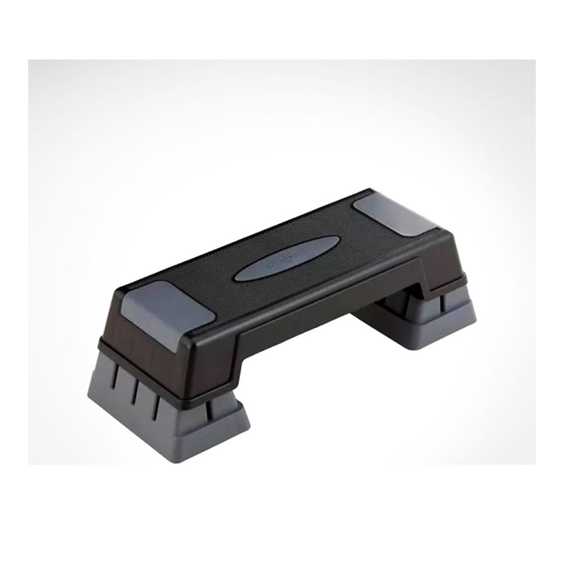 GENERICO - Banco Step Escalon Aerobicos 3 Niveles Gimnasio Color Gris