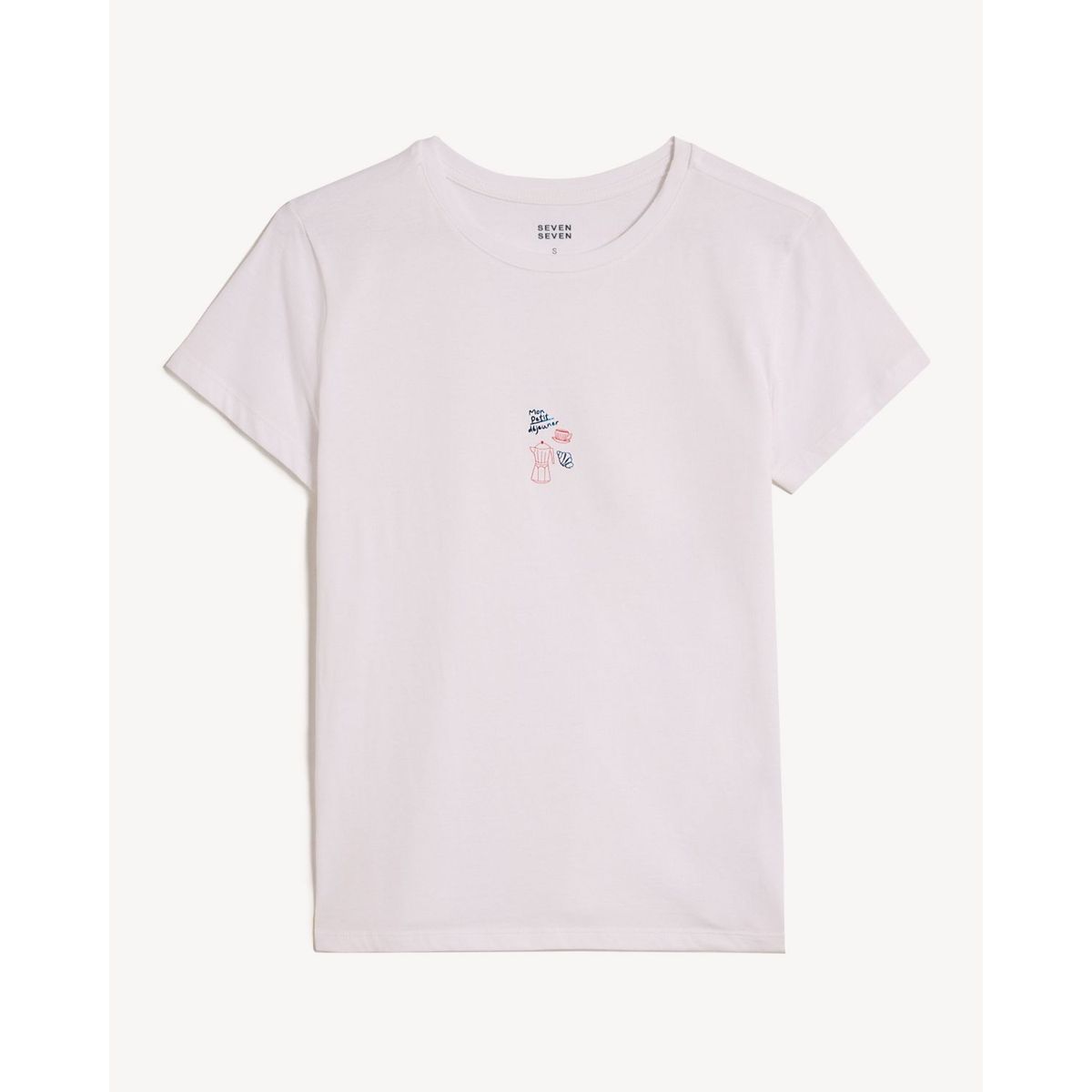 SEVEN SEVEN - Camiseta De Mujer  Color Blanco Marca Seven Seven #28096376