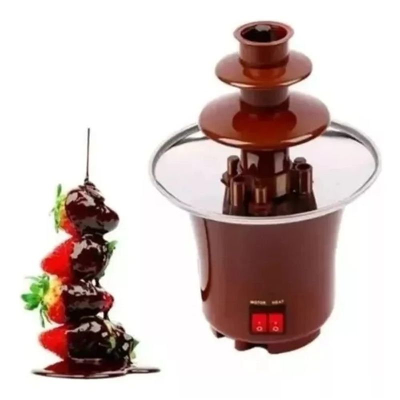 GENERICO - Mini Fuente Chocolate De 3 Niveles