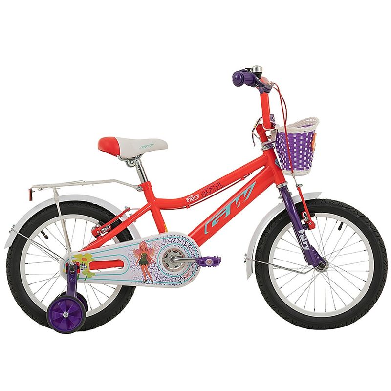 GW - Bicicleta Niña Gw Rin 16 Con Accesorios De 5 A 8 Años