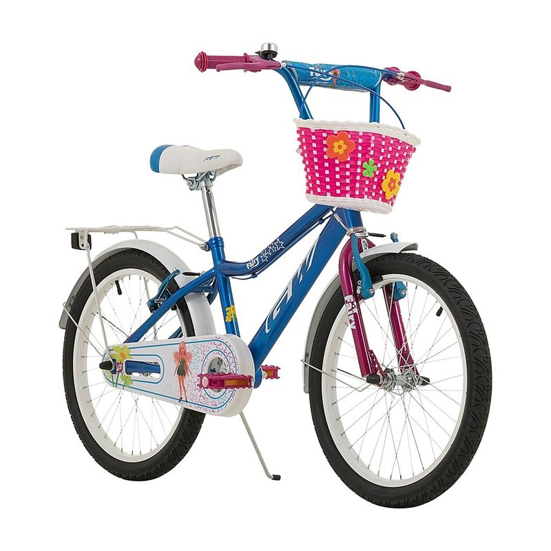 GW - Bicicleta Niña Gw Rin 20 Con Accesorios De 7 A 12 Años