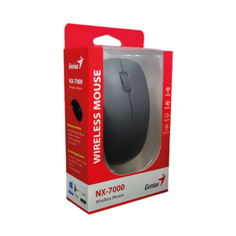 GENIUS - MOUSE GENIUS NX 7000 INALAMBRICO NEGRO