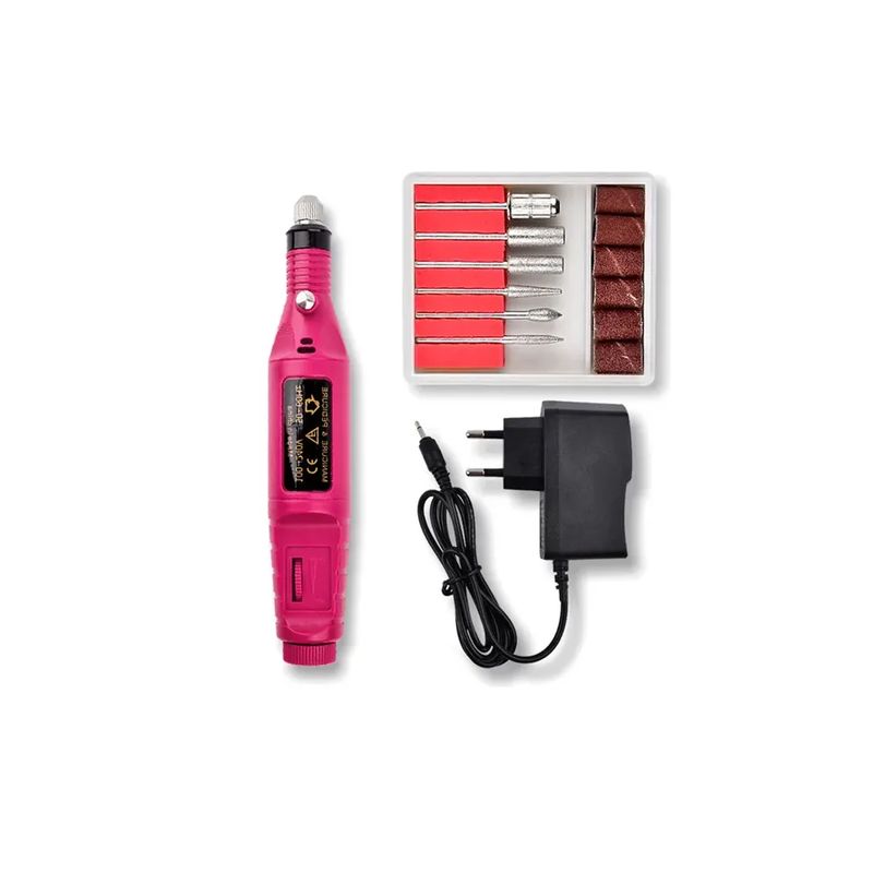 SKY - Pulidor De Uñas Eléctrico Acrílicos Manicura Kit De Brocas