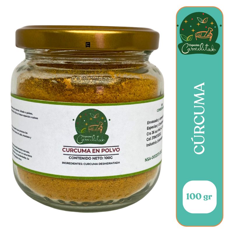 GENERICO - Cúrcuma molida x 100 gr