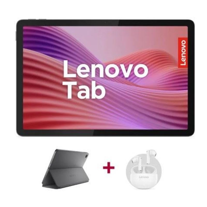 LENOVO - Tablet Lenovo Tab TB311FU 101 RAM 4GB 128GB -Gris -Incluye Folio Case y EarBuds
