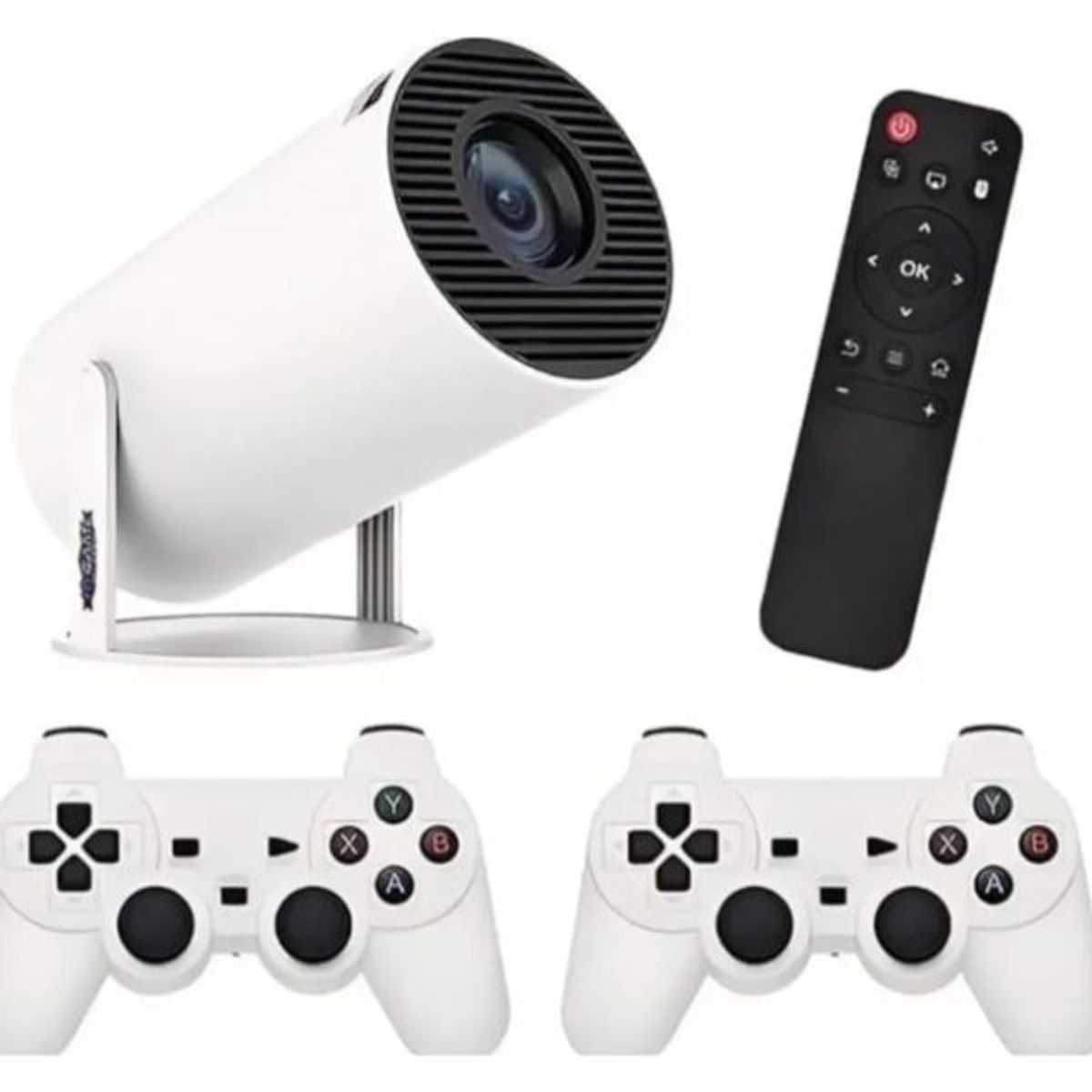 GENERICO - Mini proyector 4K con juegos ideal para cine en casa