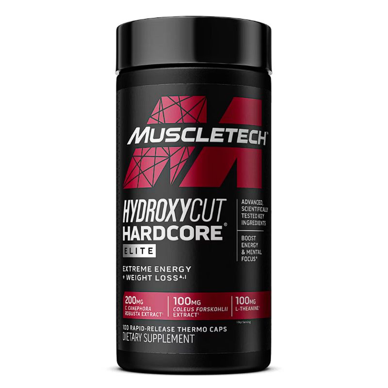 MUSCLETECH - Hydroxycut Hardcore 100 Capsulas - Muscletech