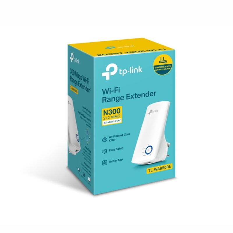 TP LINK - Repetidor Wi-fi - Extensor De Cobertura Wi-fi Universal - Wa850re
