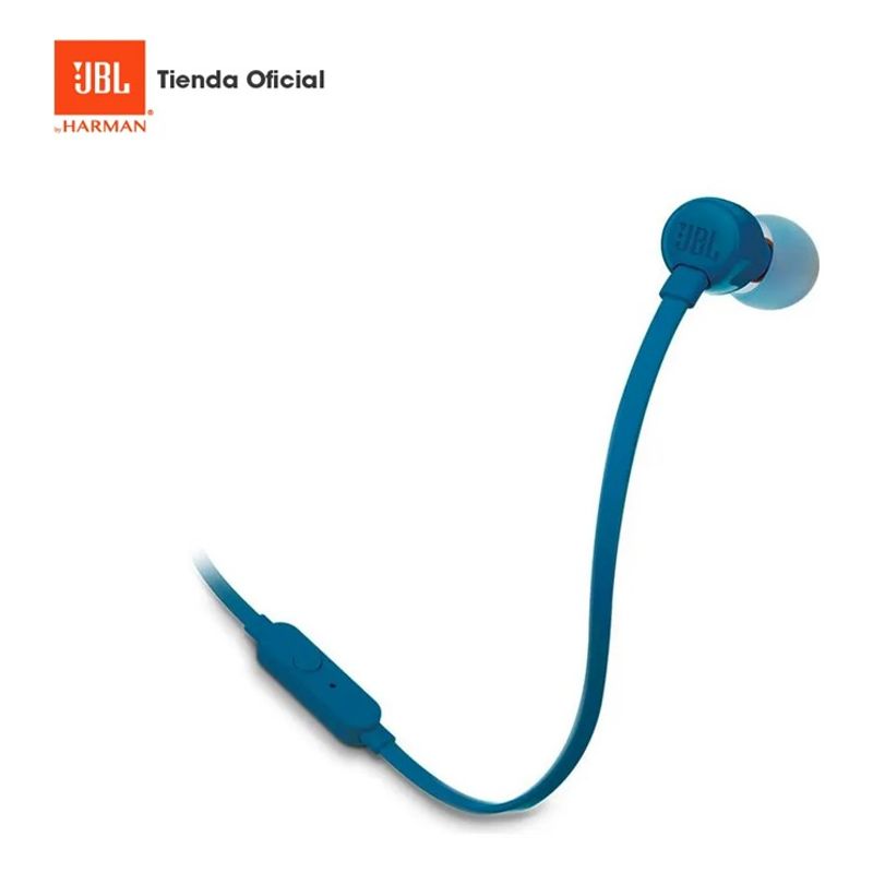 JBL - Audífonos In-ear Jbl Tune 110 Jblt110 Blue