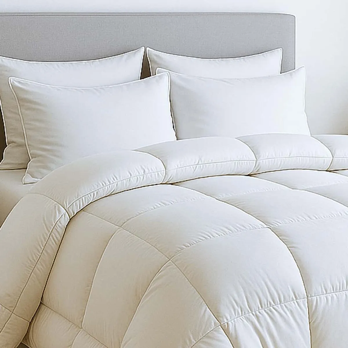 PLUMA LUNA - Plumon Cobija en pluma 100% - duck - pato King