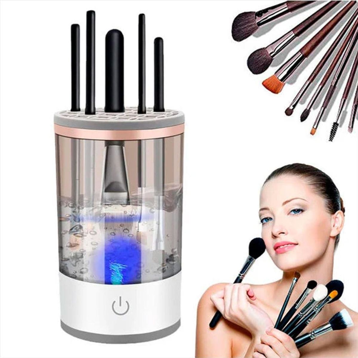 SKY - Lava Seca Brochas Maquillaje no generico