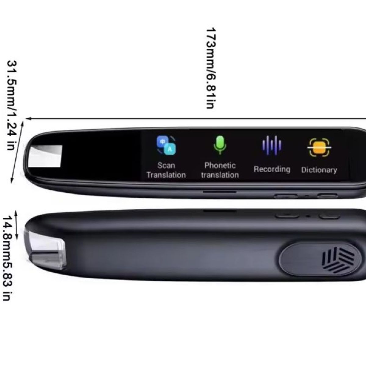 ZHOPI CO - Traductor De Texto Voz Inteligente Portatil Lapiz Traductor
