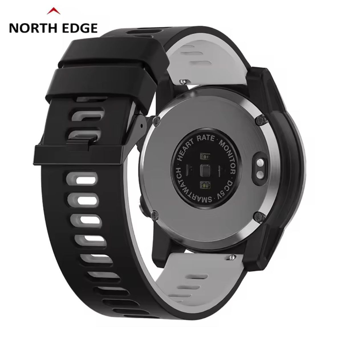 NORTH - Reloj Inteligente North Edge GPS Hombre Deportivo Smartwatch AMOLED