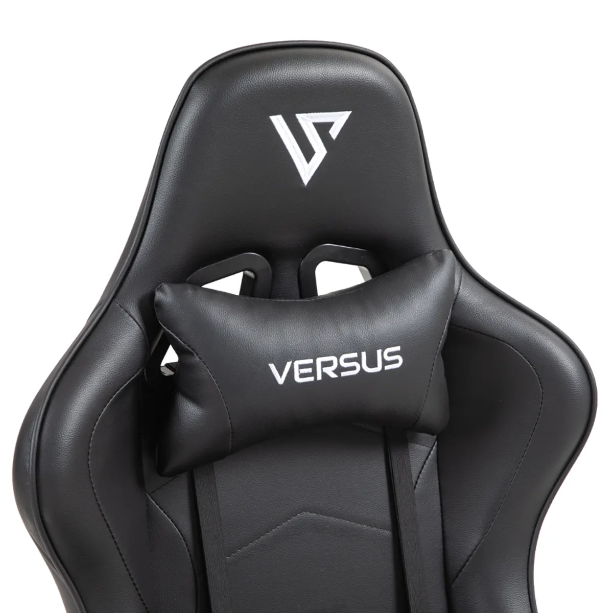 VERSUS - Silla Gamer Para Escritorio Versus Ergonómica Reclinable V-10 Negro