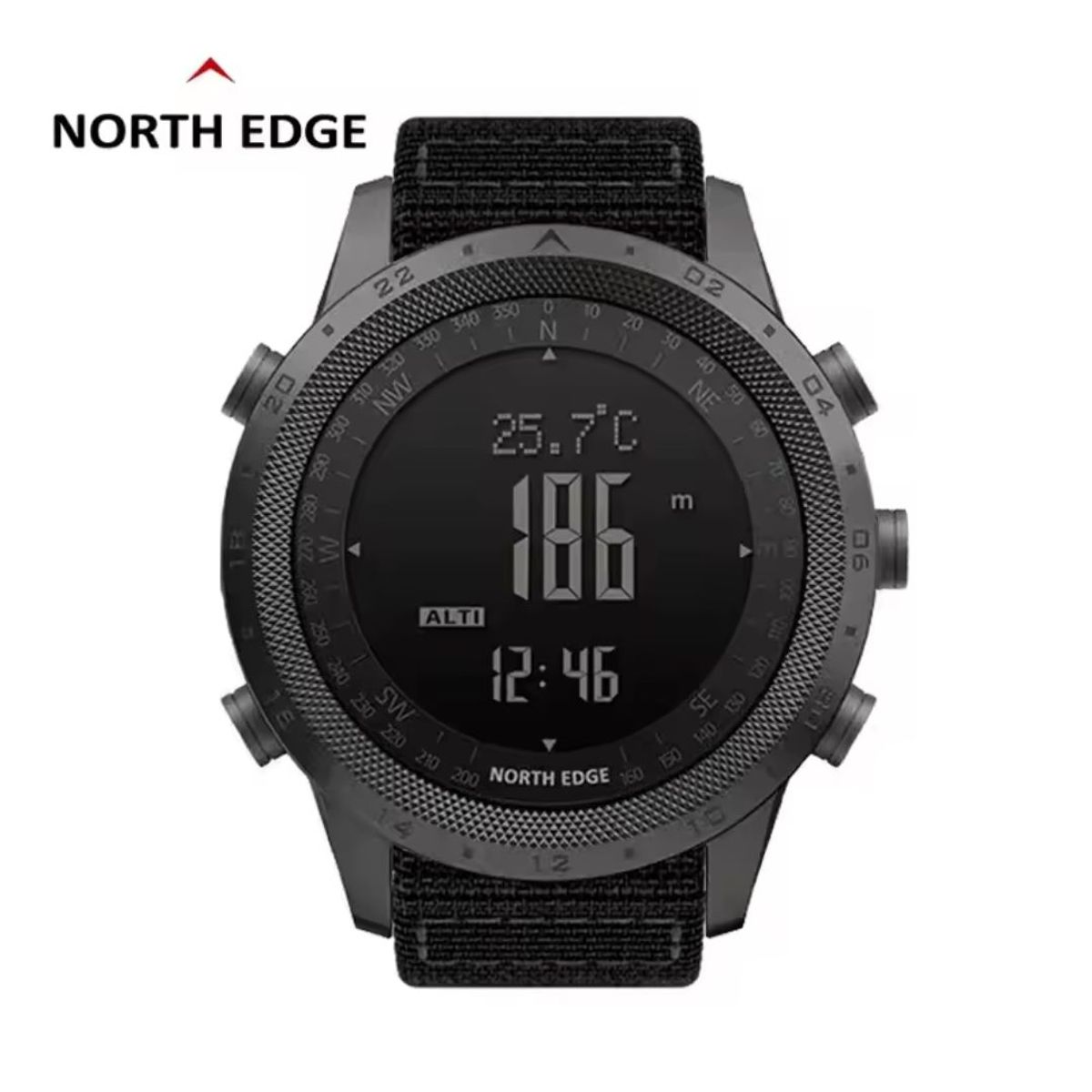 NORTH - Reloj Inteligente North Edge Desert Para Hombre Smartwatch Con Brújula