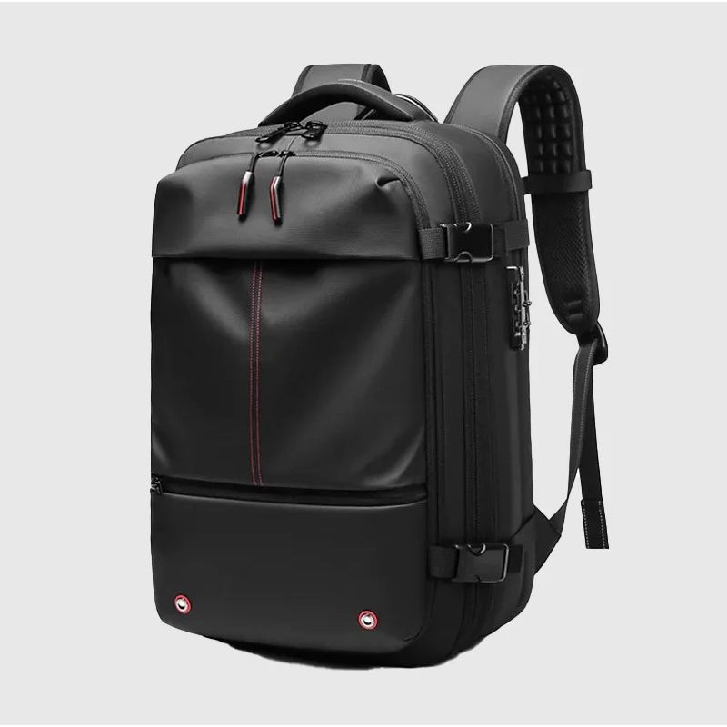 VANN - Morral Ejecutivo TSA Lock Y Cierre Al Vacío Negro Vann