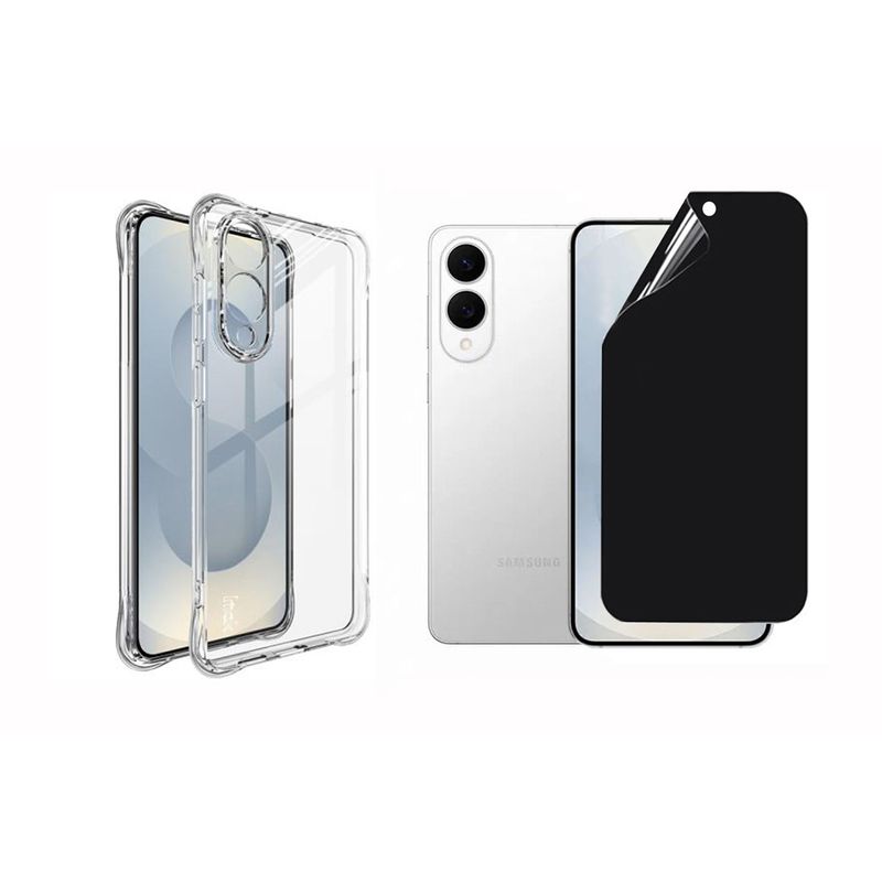 GENERICO - Funda Airbag Antichoque + Antiespia Para Samsung Galaxy s25 Edge