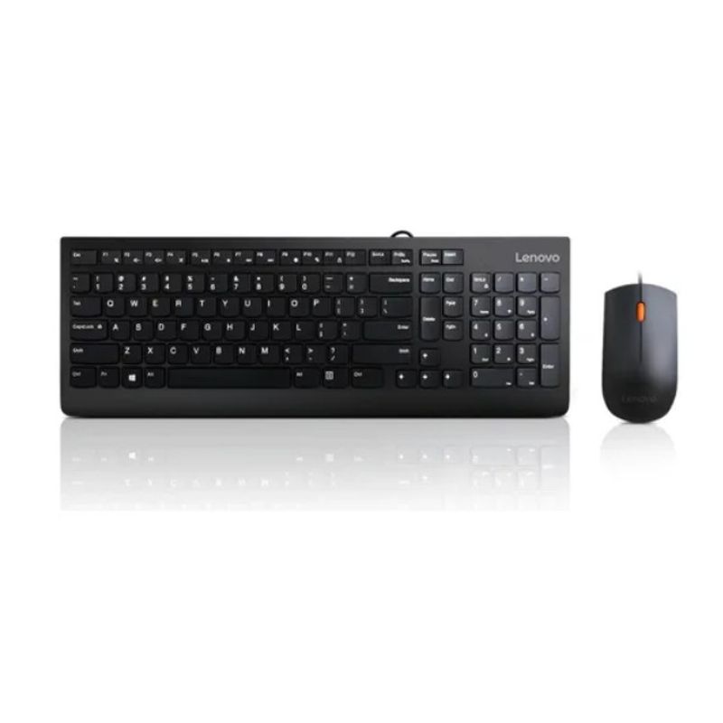 LENOVO - Combo Teclado Y Mouse Empresarial Usb Lenovo 300 - Español