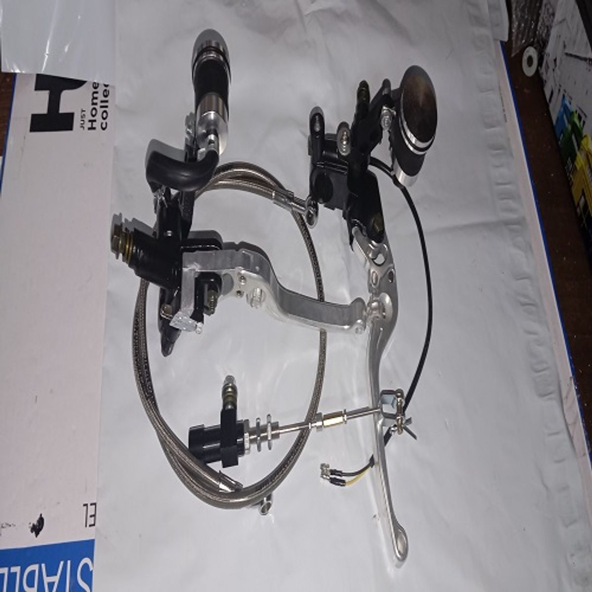 GENERICO - freno delantero y embrague hidráulico universal moto