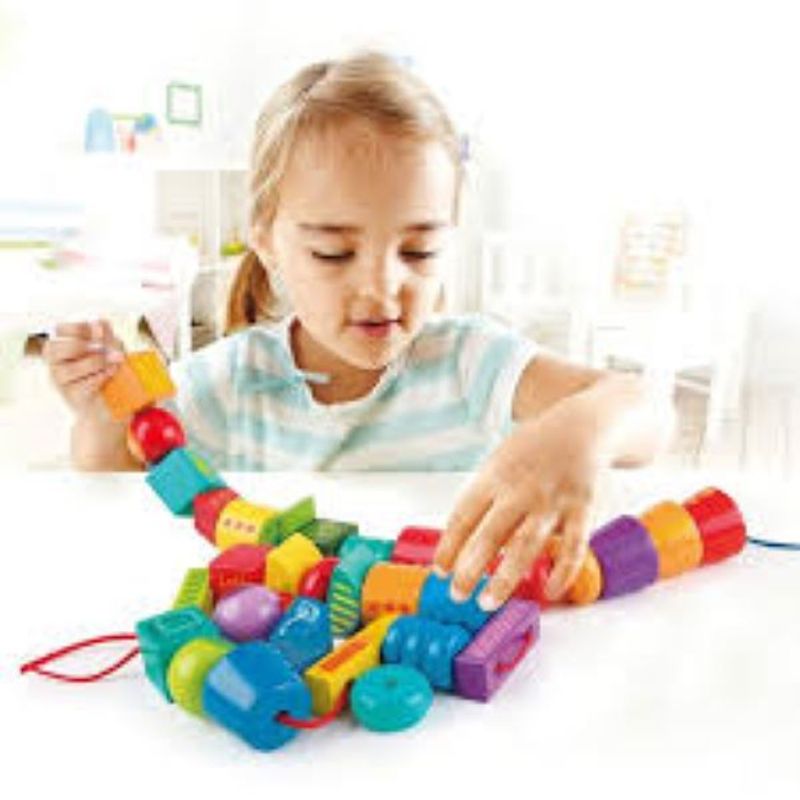 HAPE - BLOQUES PARA ENLAZAR MULTICOLOR