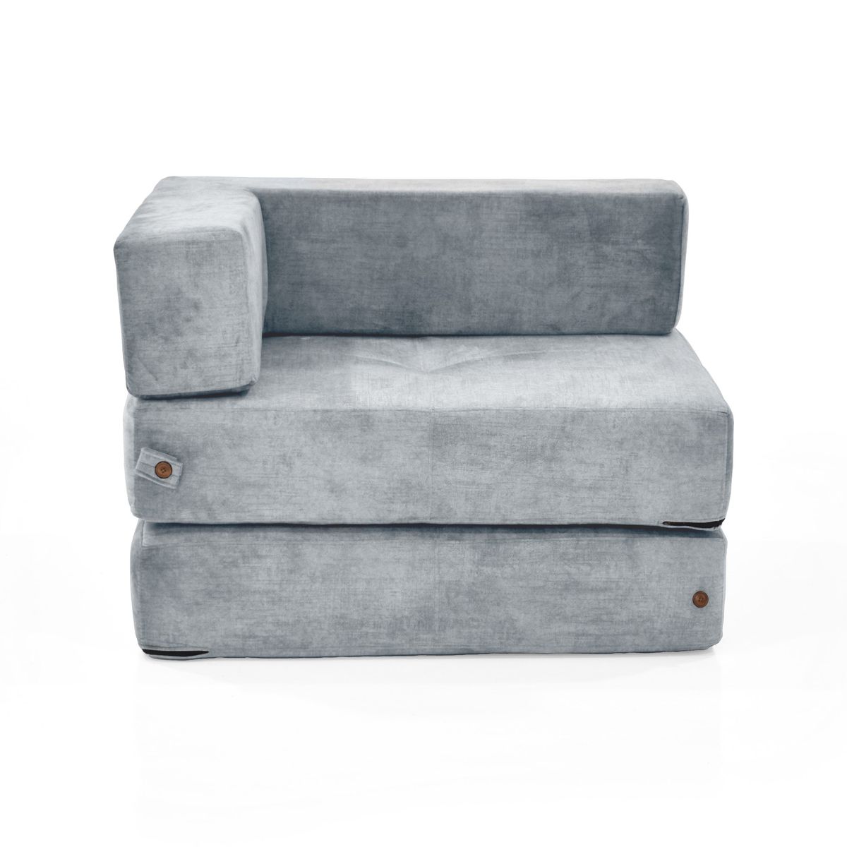VENECIA - Poltrona 3 en 1 Nablus 96x73x68 cm Tela Plata_.